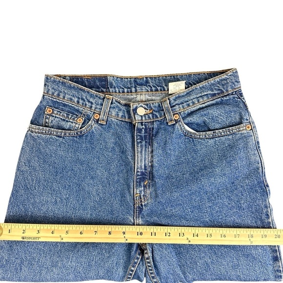 Levi’s Vintage 1998 Black Label High Waist Jeans Medium Wash Size 8R Mom Jeans - Picture 10 of 13